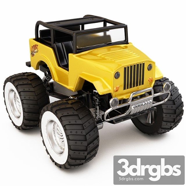 Toy Inertial Suv Offroad 4x4