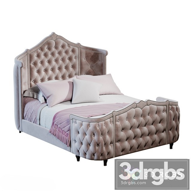 Pippa Tufted Queen Bed