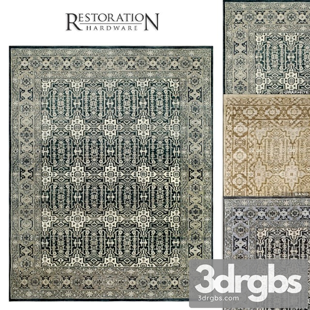 RH Moderne Geometric Rug