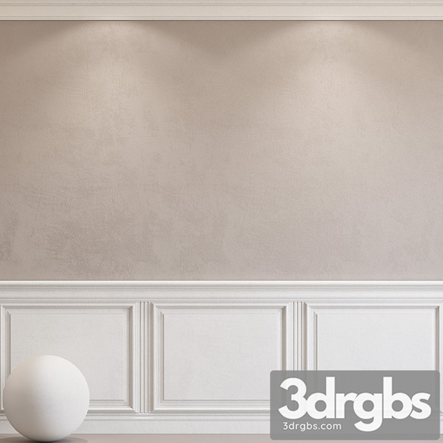 Decorative plaster with molding 58