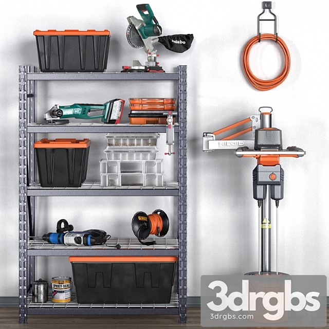 Garage tools set 12