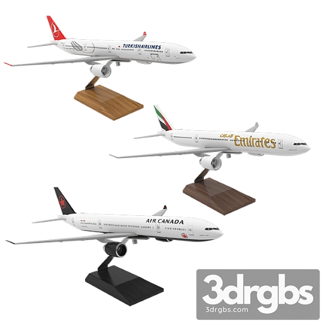 Plane Desktop Models Boeing 777