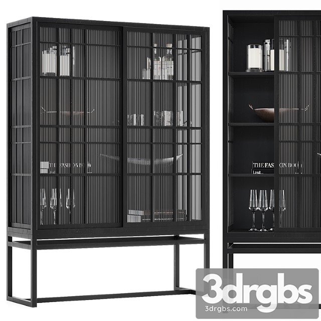 Crate & barrel highland cabinet