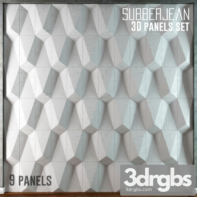 3D Panels Set 9 Subberjean