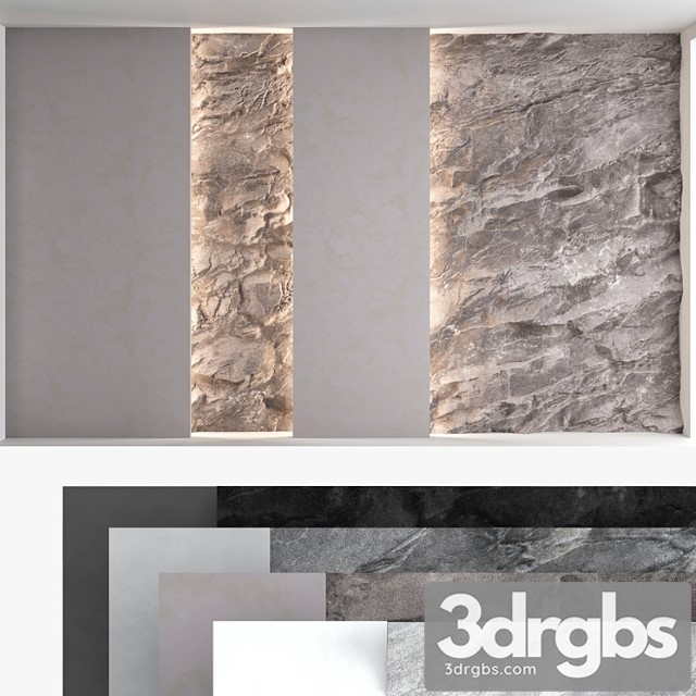 Decorative wall panel set 60