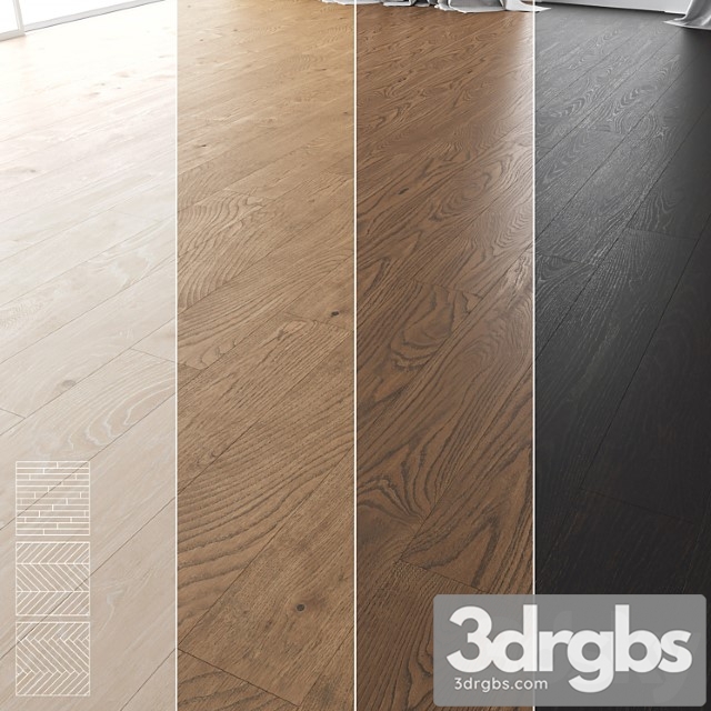 Wood floor set 01