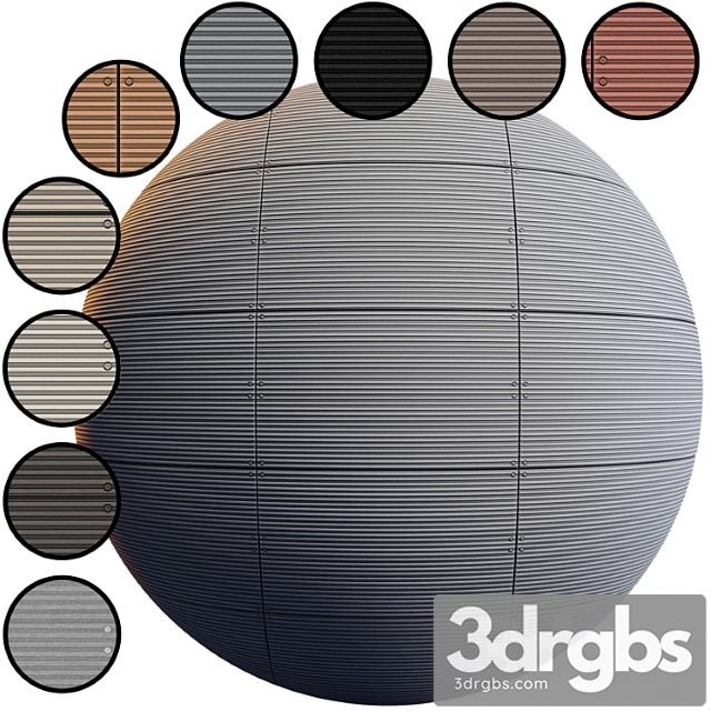 Facade Panel Linea Equitone 10 Color Pbr Seamless 4k