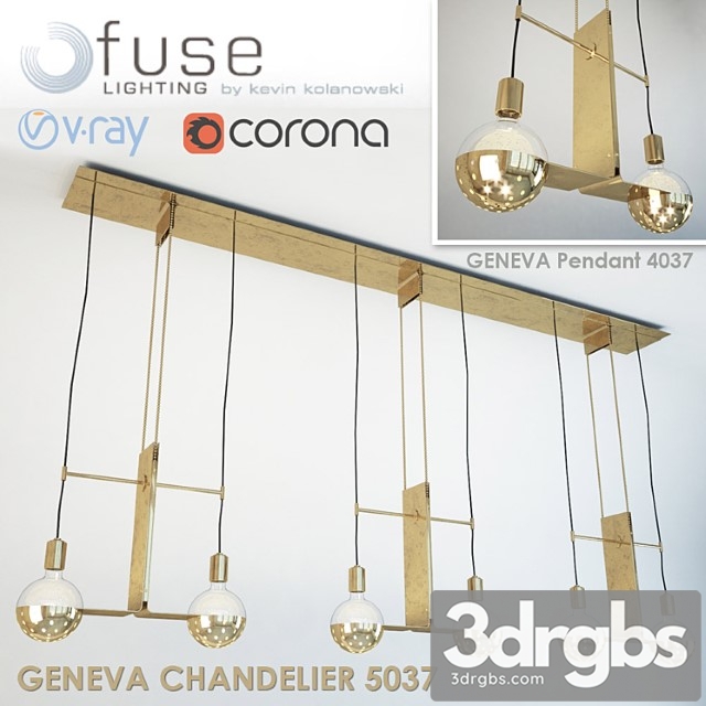 Svietil Niki Geneva Chandelier I Pendant By Fuse Lighting