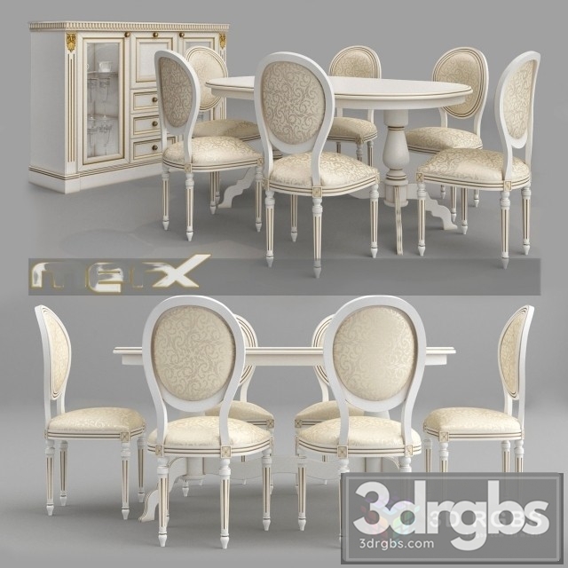 Merx Stolovaya Table and Chair
