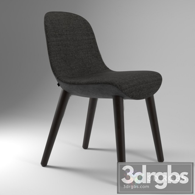 Fiber Side Wood Base Chair Muuto