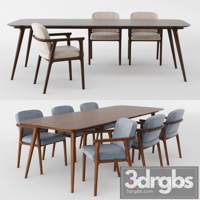 Zio Dining Table and Chair