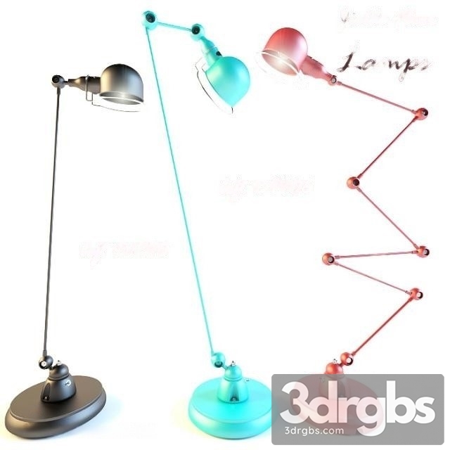 Jielde Loft Floor Lamp