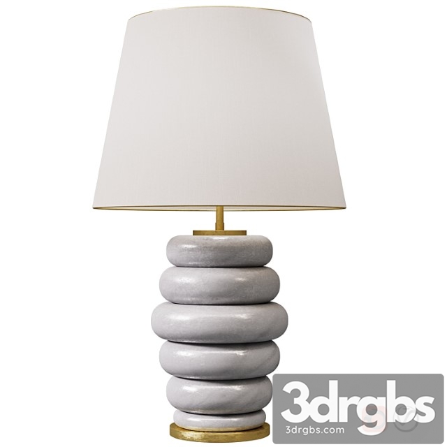 Phoebe stacked table lamp