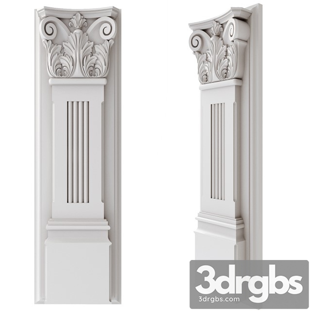 Pilaster Carved