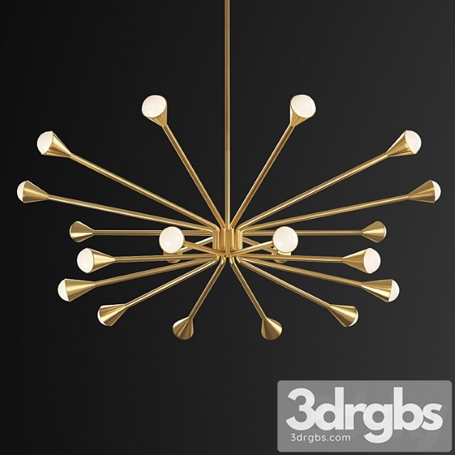 Lody chandelier by tech lighting