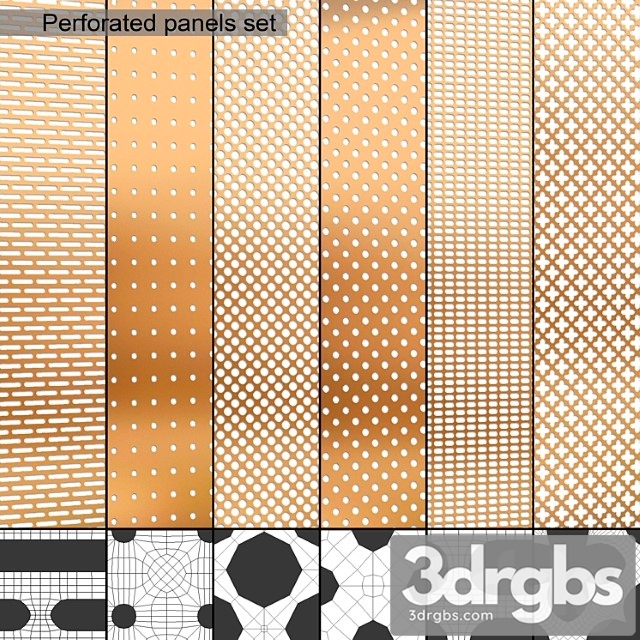 Perforated panels