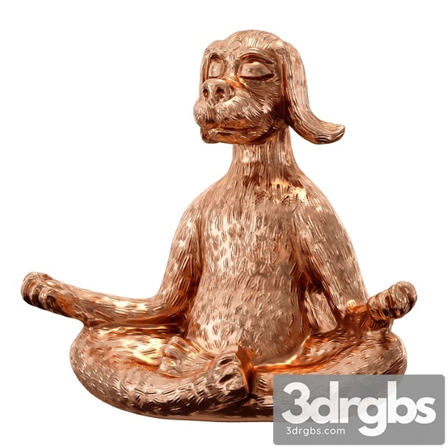 Yoga Dog Yoga Dog Figurine