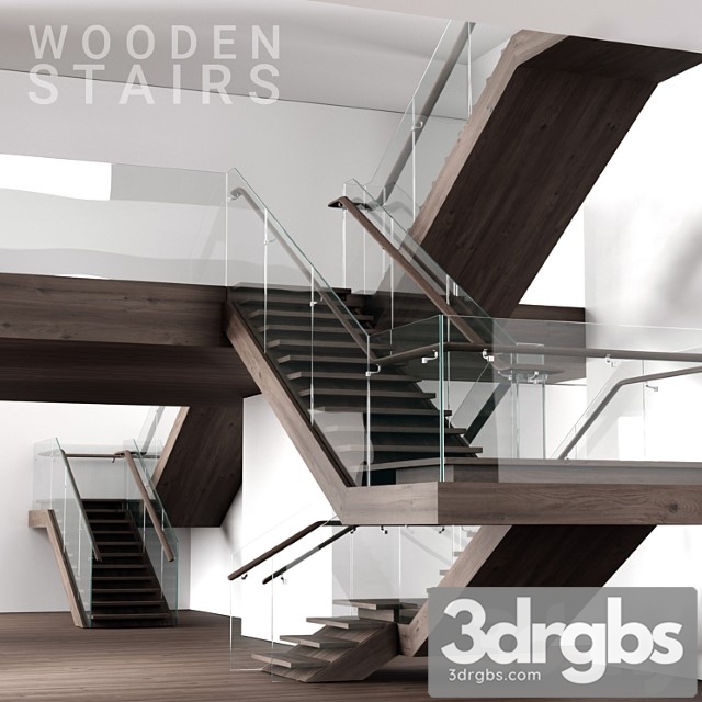 Wooden stairs 2