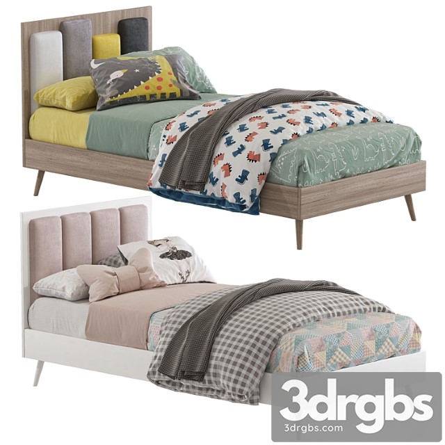 Modern style bed 235