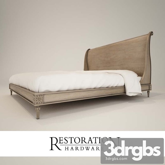 Bed Restoration Hardware 1