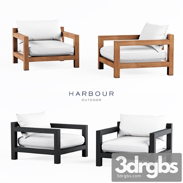Harbor outdoor pacific arm chair