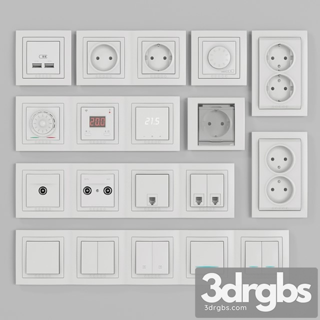 Schneider electric unicha sockets and switches