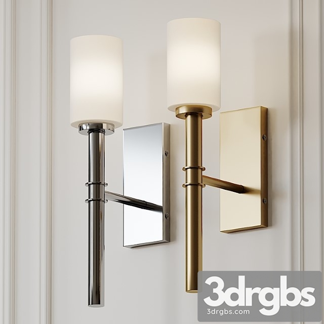 Darrell 1-light wallchiere wall sconce by langley street
