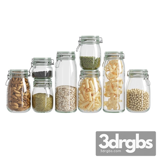 Glass Jar Set