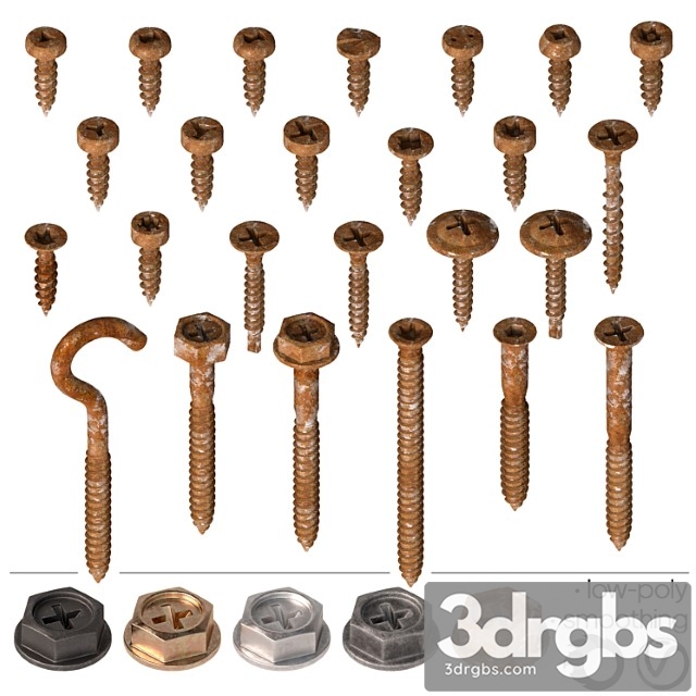 Screws, self-tapping screws - set-3