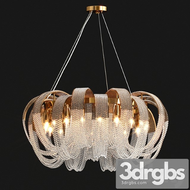 Pelagia Crystal Round Chandelier