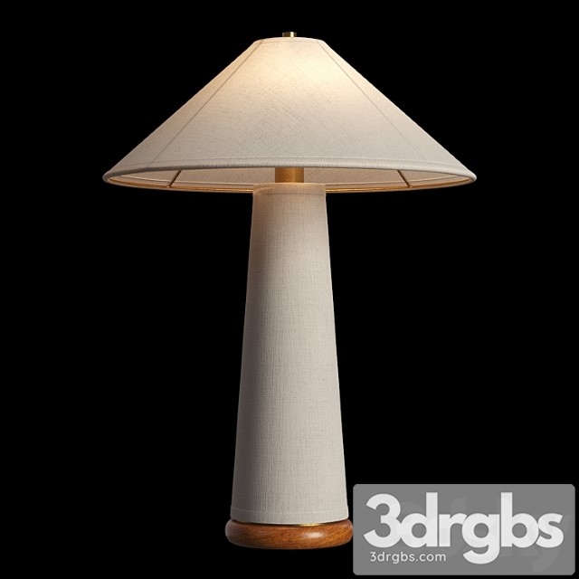 Ombra white table lamp