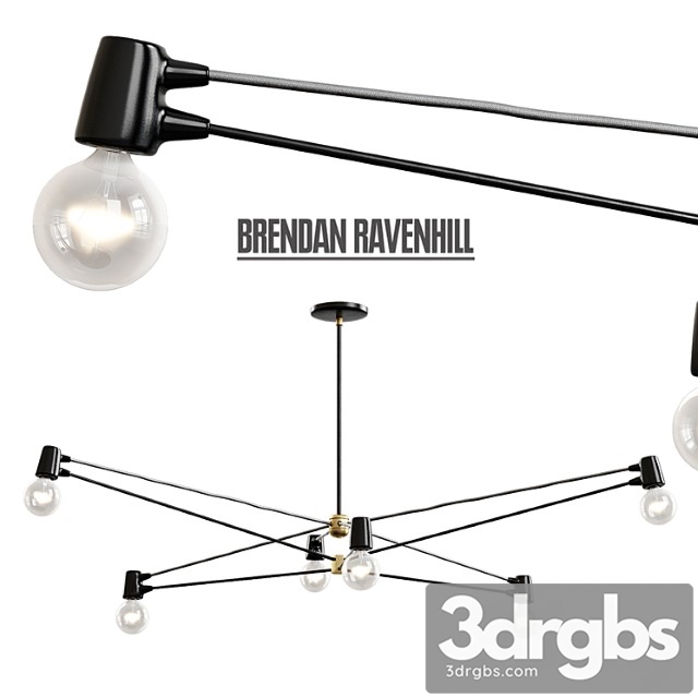 Brendan Ravenhill Cord Chandelier 1