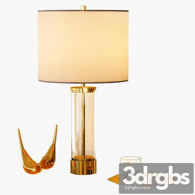 Acrylic Column Table Lamp 1