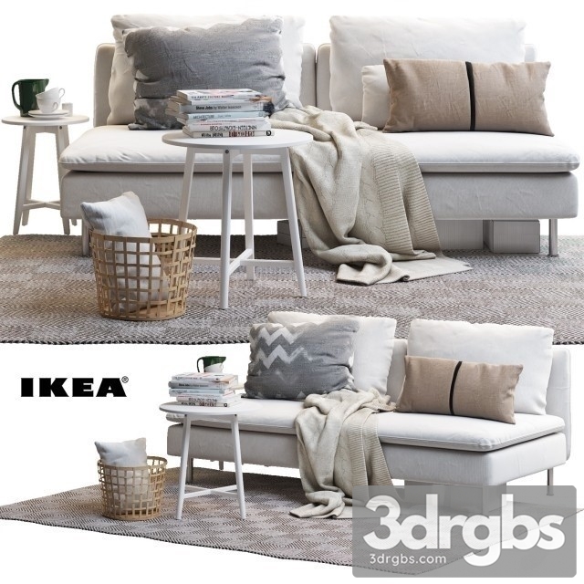 Ikea Soderhamn Kragsta Sofa