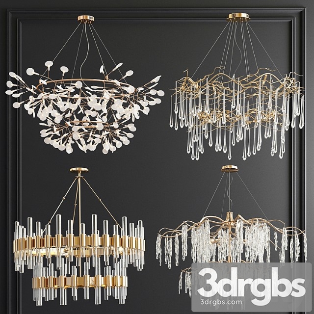 Four Exclusive Chandelier Collection 48 Double