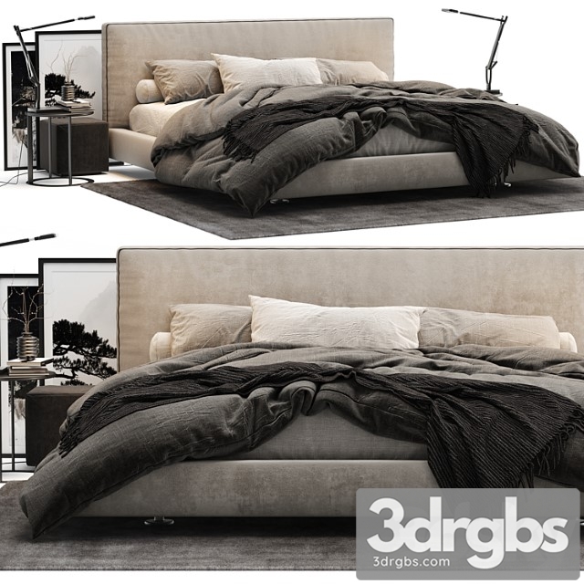 B & b italia richard bed_2 2