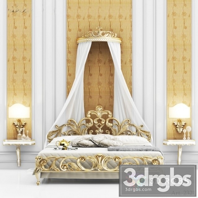 Silvano Grifoni Art 2321 Bed