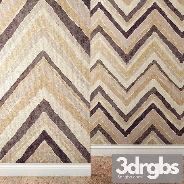 Wallpapers Sanderson Collection Zigzag