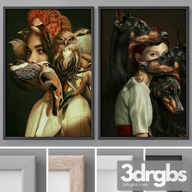 Photo frames set 579