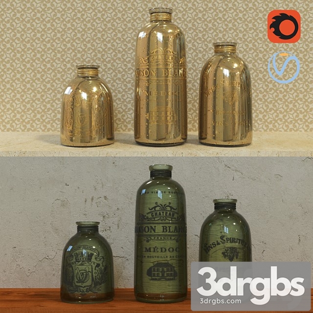 Decorative bottles