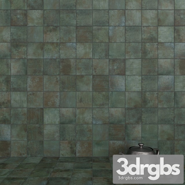 Zyx by colorker amazonia emerald tile set