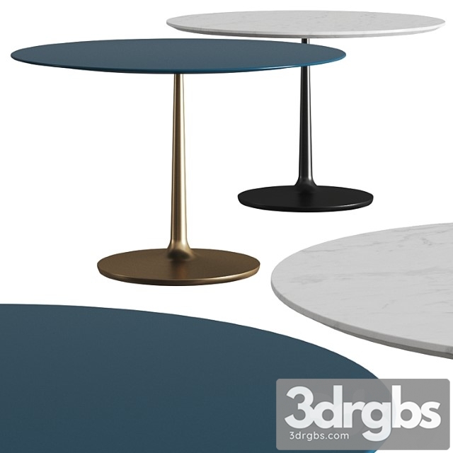 Crate and barrel nero dining table 2