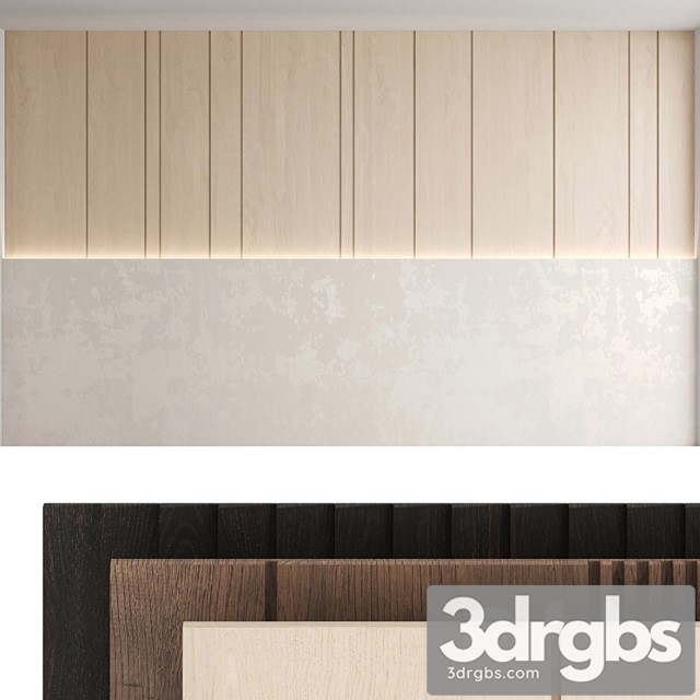 Decorative wall panel set 42