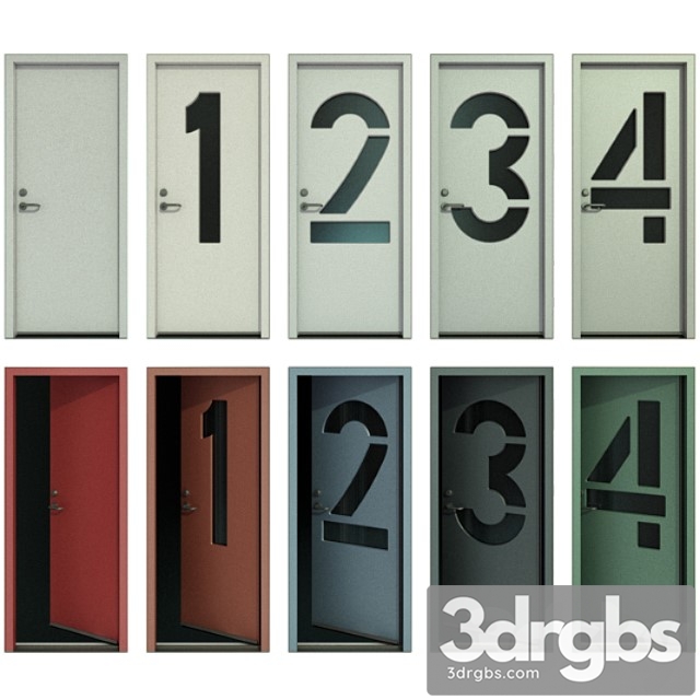 Door with numbers (part i)