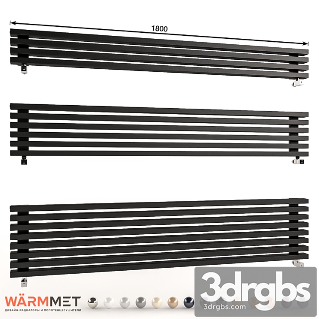 Warmmet luxe 60 h design radiator