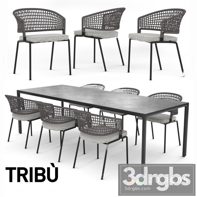 Tribu Table and Chair