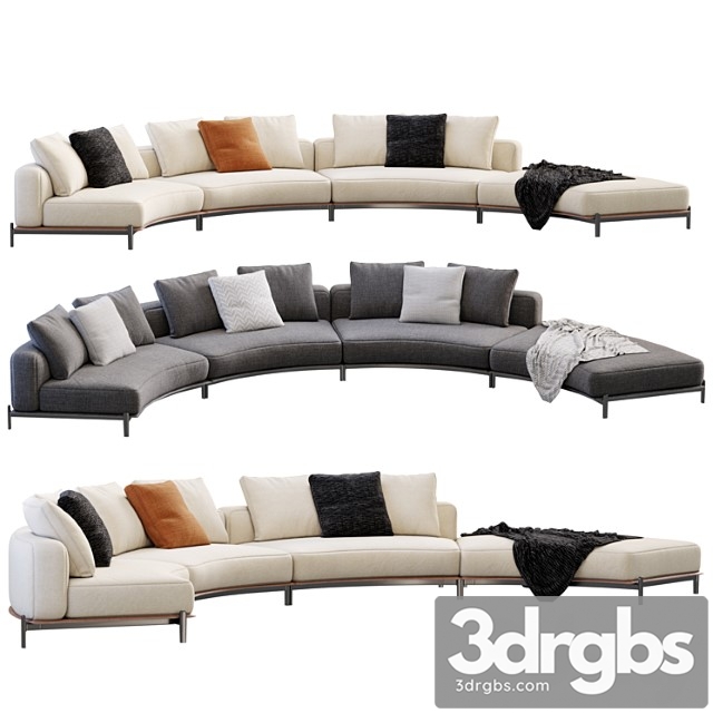 Brera sofa by poliform