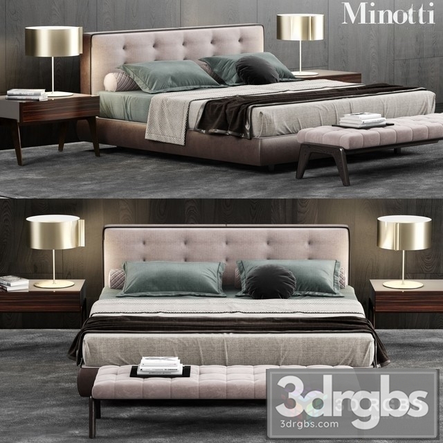 Minotti Bedford Bed