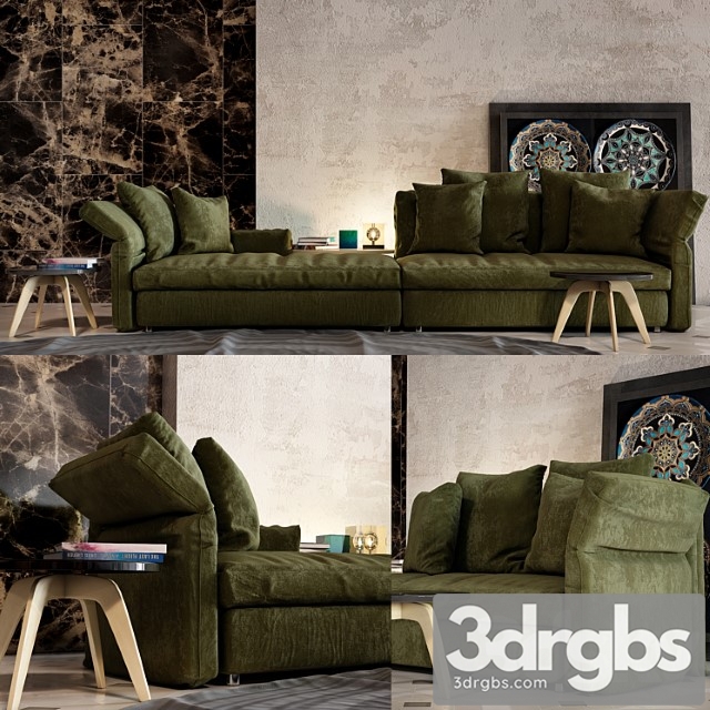 Collar sofa minotti 2