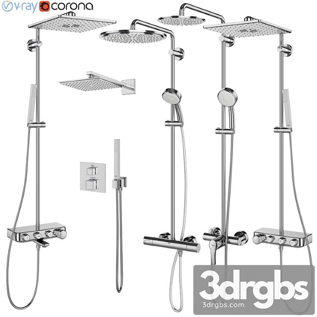 Grohe Shower Systems Set 106